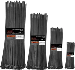 kabelbinder set in verschiedenen Größen (400 Stück)20+30+35+45cm, beidseitig gez