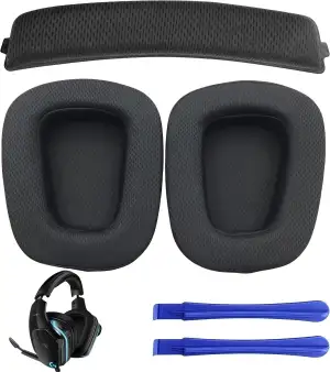 3 Stück Ersatz Ohrpolster Für G935 G633 G933 G635 G633S G933S Gaming Headset, Lo
