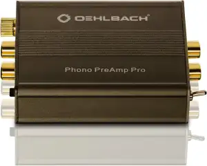 Oehlbach Phono PreAmp Pro - Phono-Vorverstärker - für Plattenspieler mit MM- ode