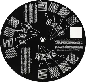 Pro-Ject Align it DS3, Tonabnehmer Einstell-Schablone mit 3 unterschiedlichen Ge