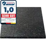 Floordirekt Premium Antivibrationsmatte 60x60cm - Made in Germany - für Waschmaschine Trockner et...
