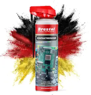 BRESTOL® KONTAKTREINIGER 400 ml (2324) für Elektronik, Elektronikreiniger Platin