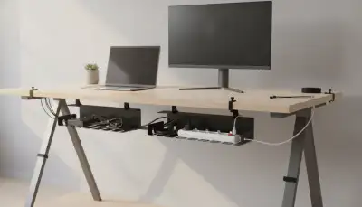 Schreibtisch-Revolution: Dieser Kabelkanal schafft Ordnung und Ruhe im Home-Office
