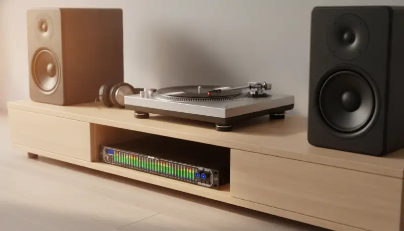 Meister der Frequenzen: Der 31-Band Digital Equalizer mit LED-Spektrumanzeige für audiophile Perfektion
