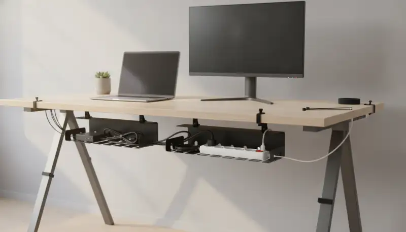 Schreibtisch-Revolution: Dieser Kabelkanal schafft Ordnung und Ruhe im Home-Office